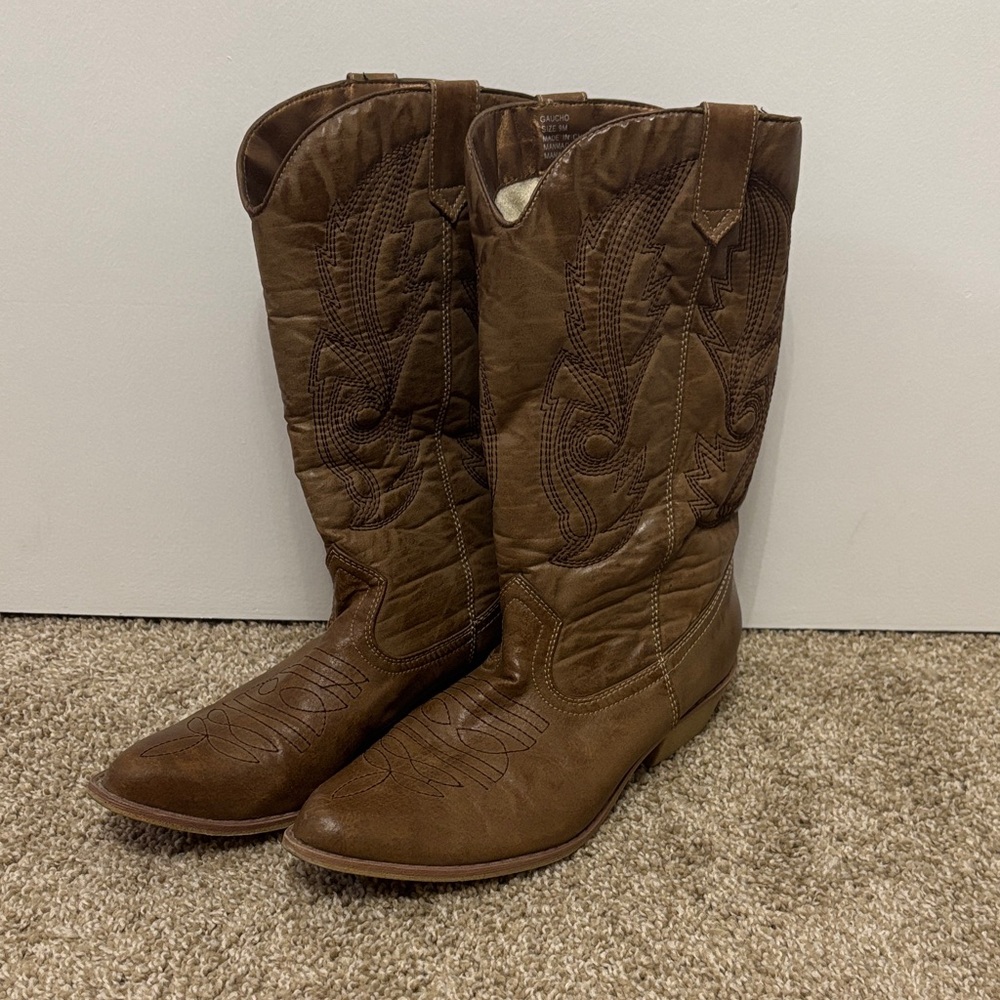 Coconuts by Matisse Tan Western Boots